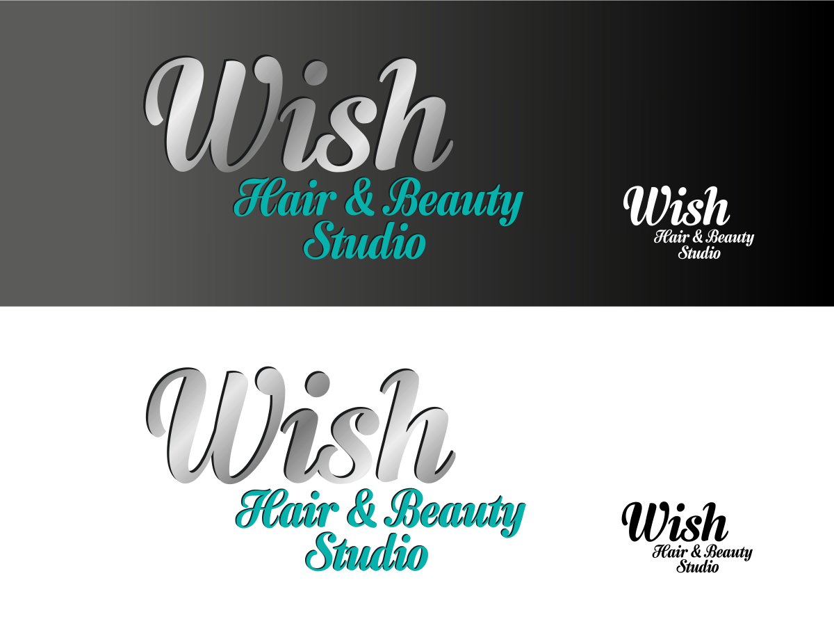 Logo Design by Soho for Wish Hair  Beauty Studio | Design #517258