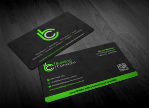 Business Card Design by Pointless Pixels India for Building Conxions | Design: #11896331