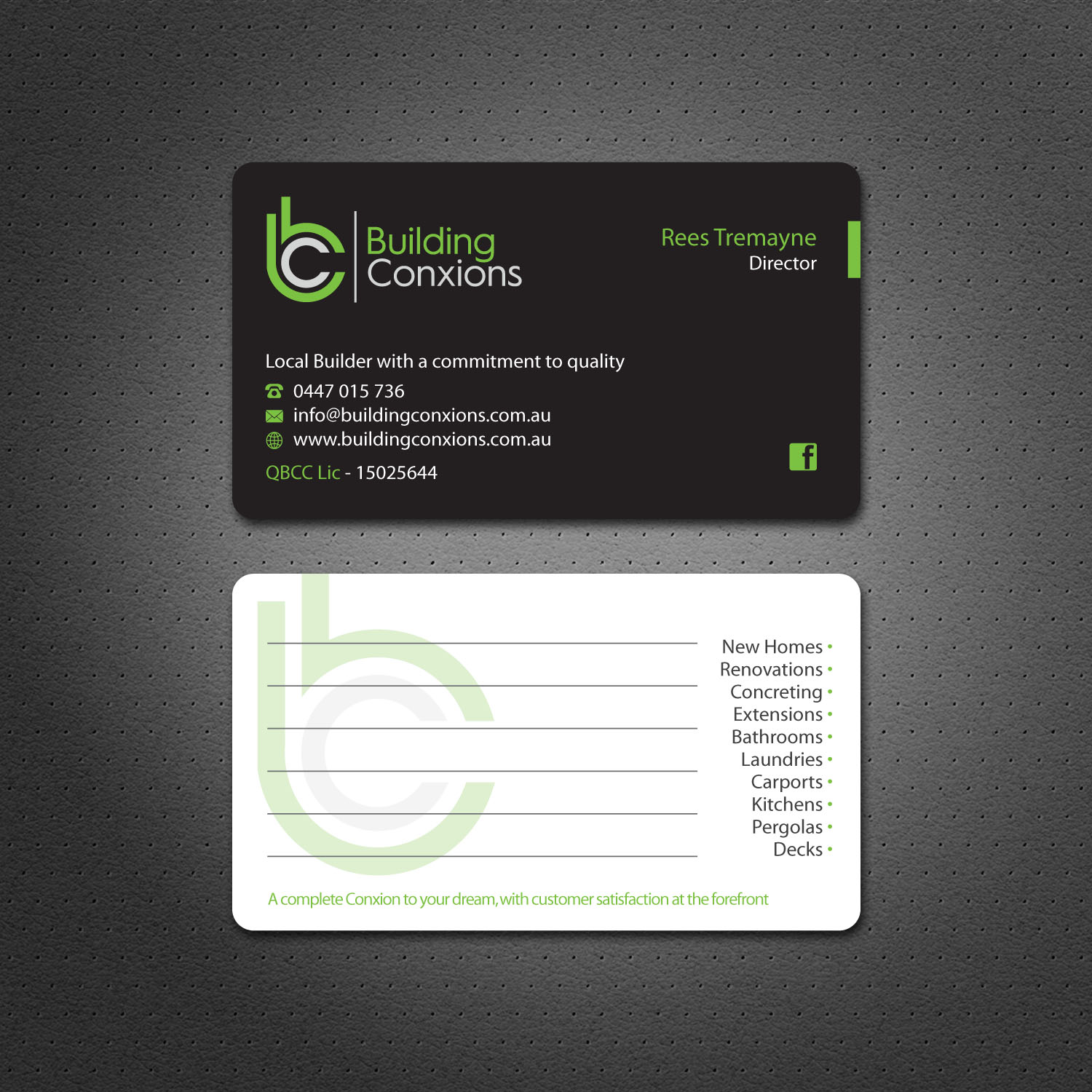 Business Card Design by Dezero for Building Conxions | Design #11917245