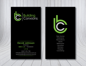 Visitenkarten-Design von Verified artistry (Design garden) für Building Conxions | Design: #11907897