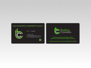 Business Card Design by Creations Box 2015 for Building Conxions | Design: #11909576