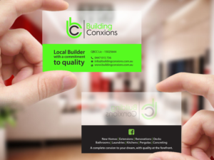Business Card Design by Creations Box 2015 for Building Conxions | Design: #11909578