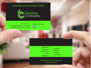 Business Card Design by Creations Box 2015 for Building Conxions | Design: #11909608