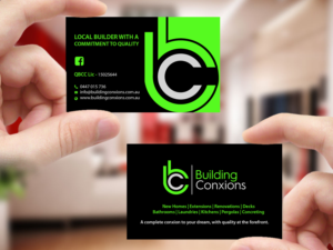 Business Card Design by Creations Box 2015 for Building Conxions | Design: #11909626