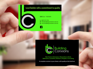 Business Card Design by Creations Box 2015 for Building Conxions | Design: #11909628