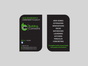 Business Card Design by Creations Box 2015 for Building Conxions | Design: #11909631