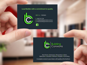 Business Card Design by Creations Box 2015 for Building Conxions | Design: #11909645