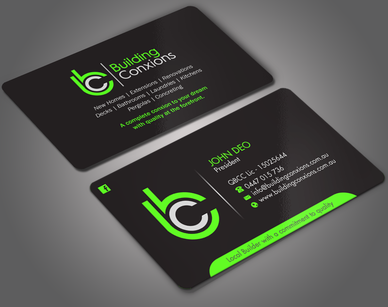 Business Card Design by Brand aid for Building Conxions | Design #11906729