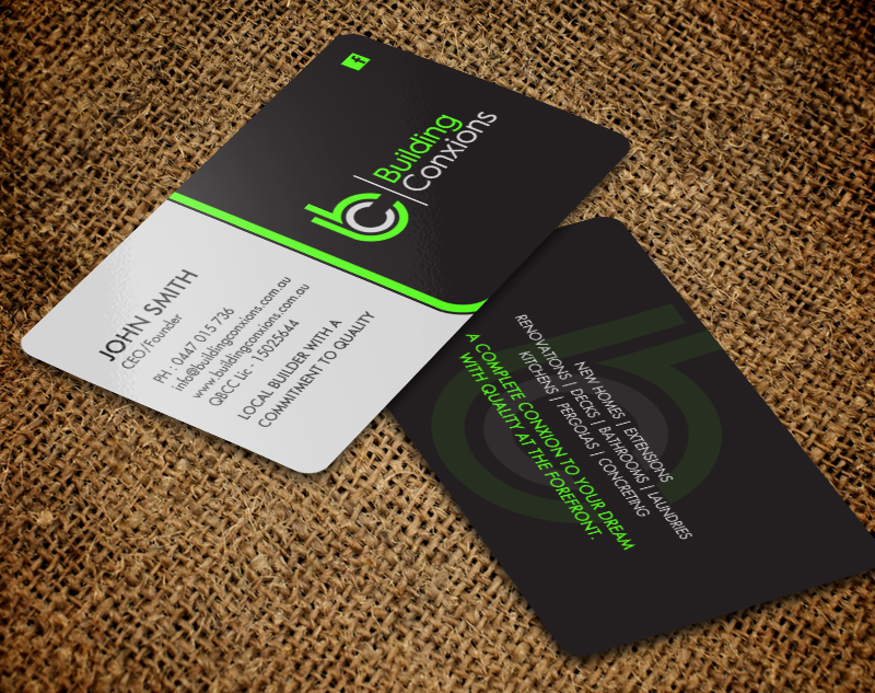 Business Card Design by chandrayaan.creative for Building Conxions | Design #11906334