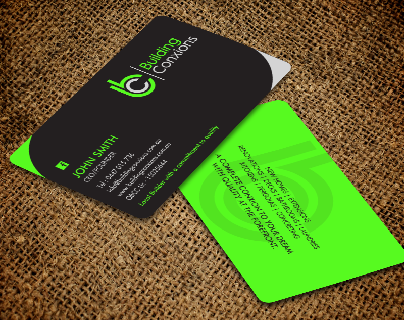 Business Card Design by chandrayaan.creative for Building Conxions | Design #11906335