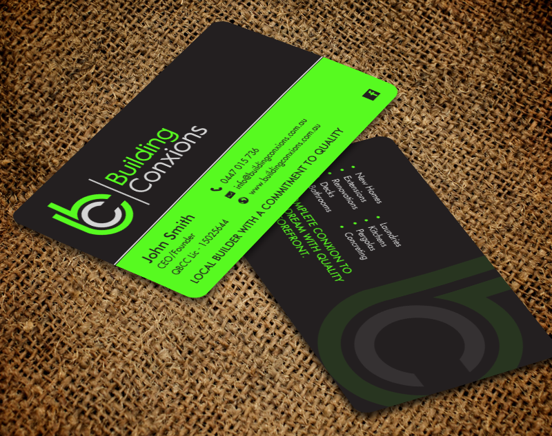 Business Card Design by chandrayaan.creative for Building Conxions | Design #11906337