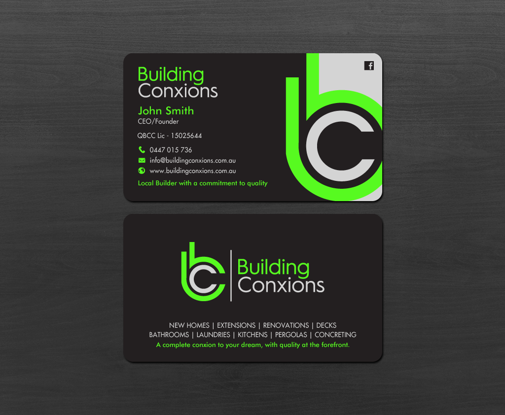 Business Card Design by chandrayaan.creative for Building Conxions | Design #11906347