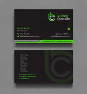 Business Card Design by chandrayaan.creative for Building Conxions | Design: #11906352