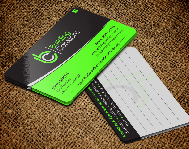 Business Card Design by chandrayaan.creative for Building Conxions | Design #11918978