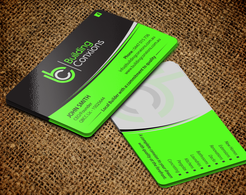 Business Card Design by chandrayaan.creative for Building Conxions | Design #11918979