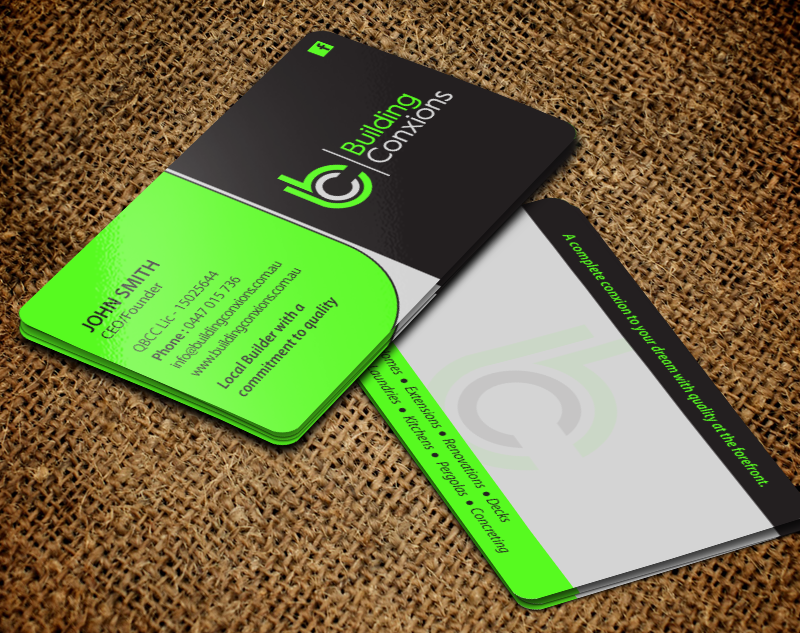 Business Card Design by chandrayaan.creative for Building Conxions | Design #11918992