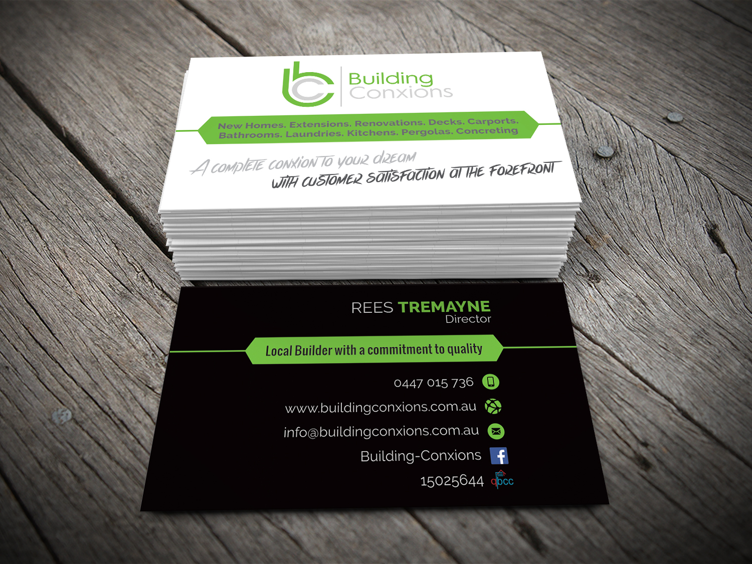 Business Card Design by alhemique1 for Building Conxions | Design #11910004