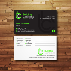 Business Card Design by SKETCH BOOK for Building Conxions | Design: #11918792