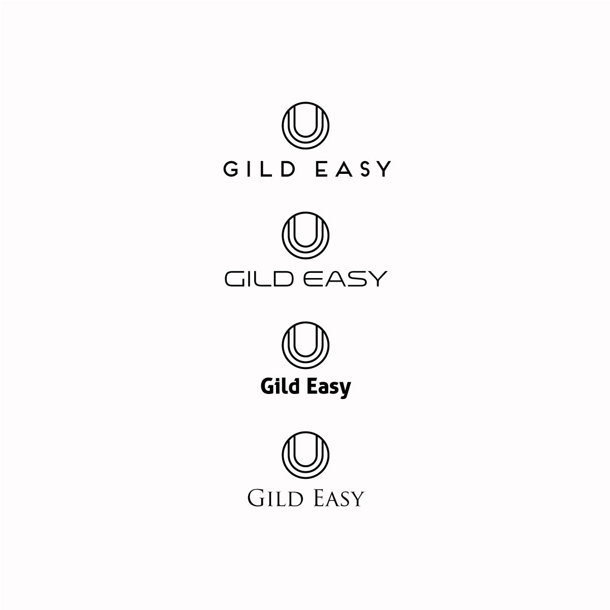 Logo Design by Mojoto41 for Gild Easy | Design #11907266