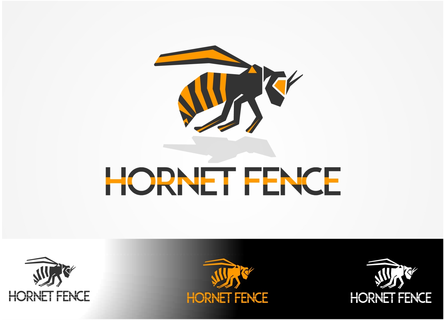 Logo Design by Kero for Hornet Fence LLC | Design #11876614