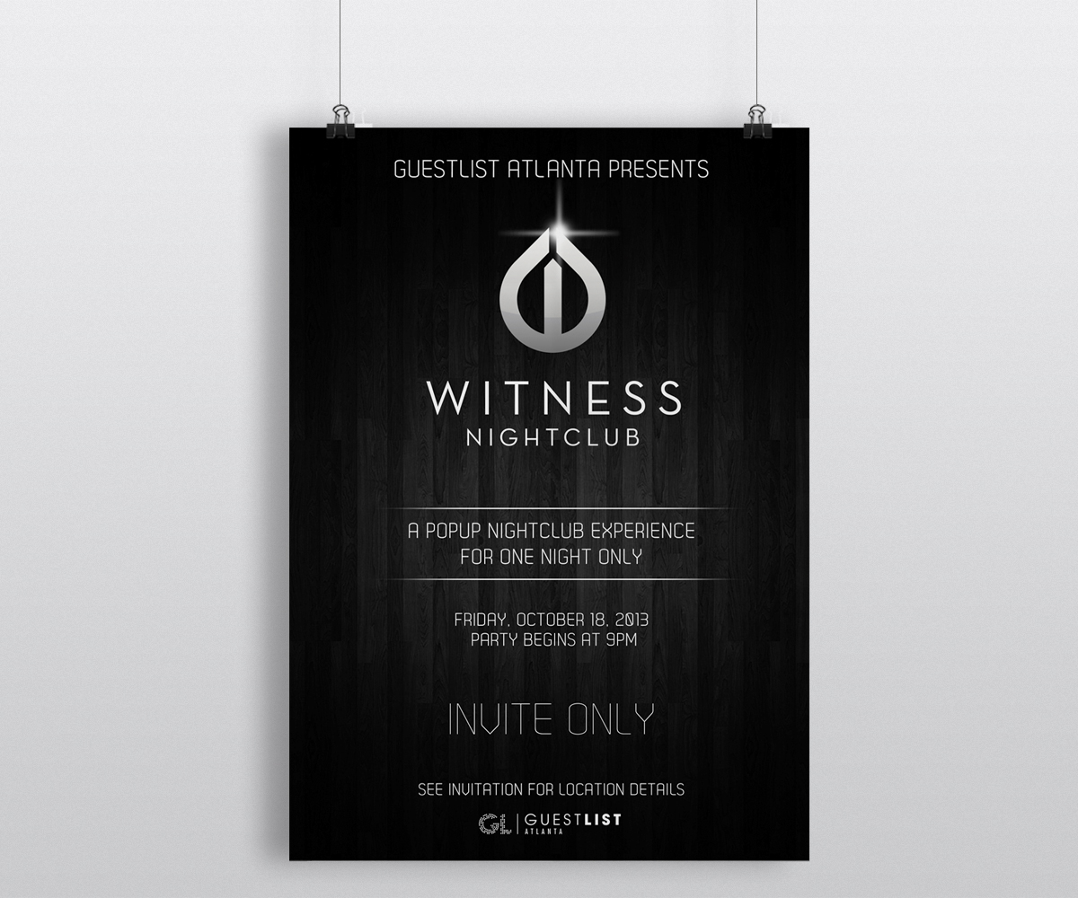 Design de Flyer par jeffdefy pour Guestlist | Design #2373232