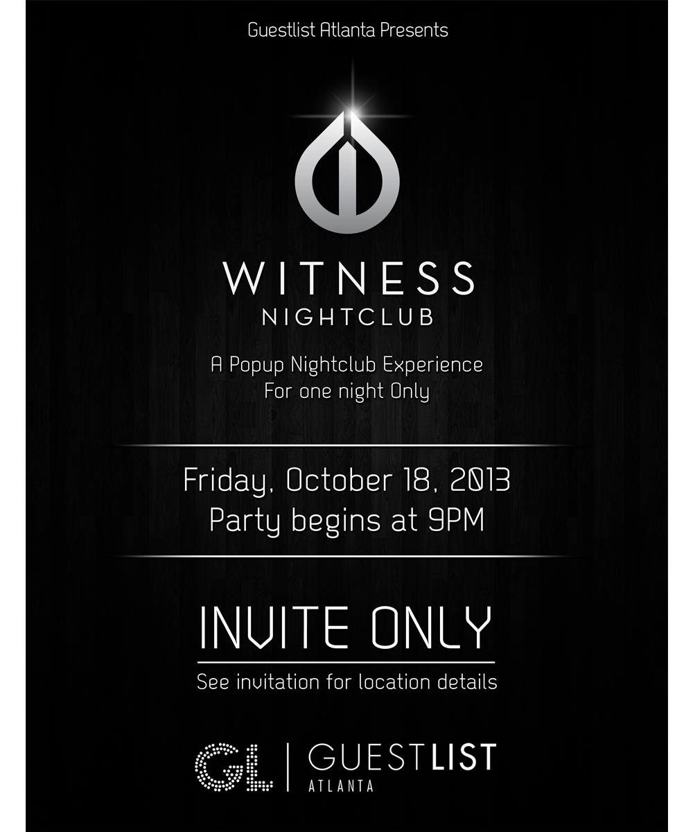 Flyer Design by jeffdefy for Guestlist | Design #2401007
