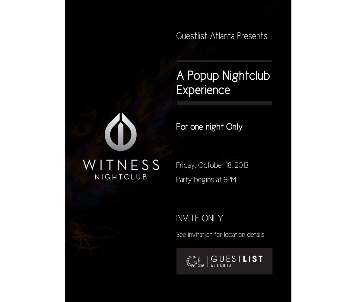 Flyer-Design von yvekris für Guestlist | Design #2364688