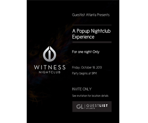 Diseño de Flyer por yvekris para Guestlist | Diseño: #2364688