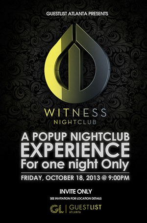 Diseño de Flyer por Alex Neuf para Guestlist | Diseño: #2406395