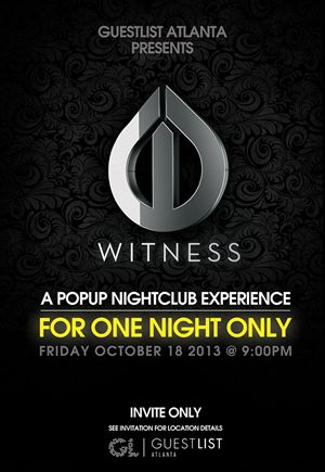 Diseño de Flyer por Alex Neuf para Guestlist | Diseño: #2413299