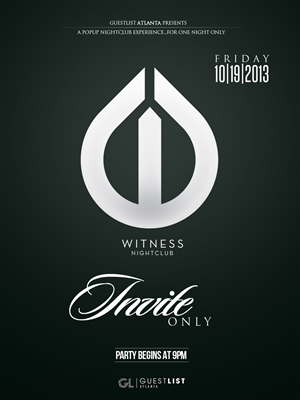 Diseño de Flyer por  D. Robinson para Guestlist | Diseño: #2364067