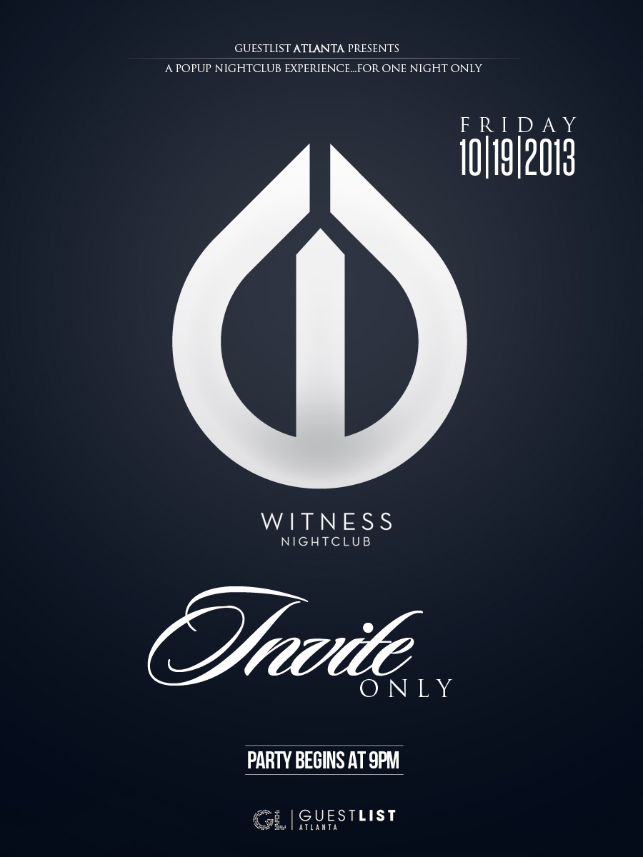 Diseño de Flyer por  D. Robinson para Guestlist | Diseño #2364068