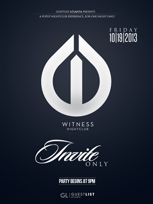 Diseño de Flyer por  D. Robinson para Guestlist | Diseño: #2364068