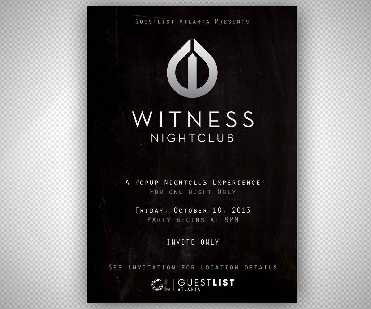 Flyer Design by neboica for Guestlist | Design #2358678