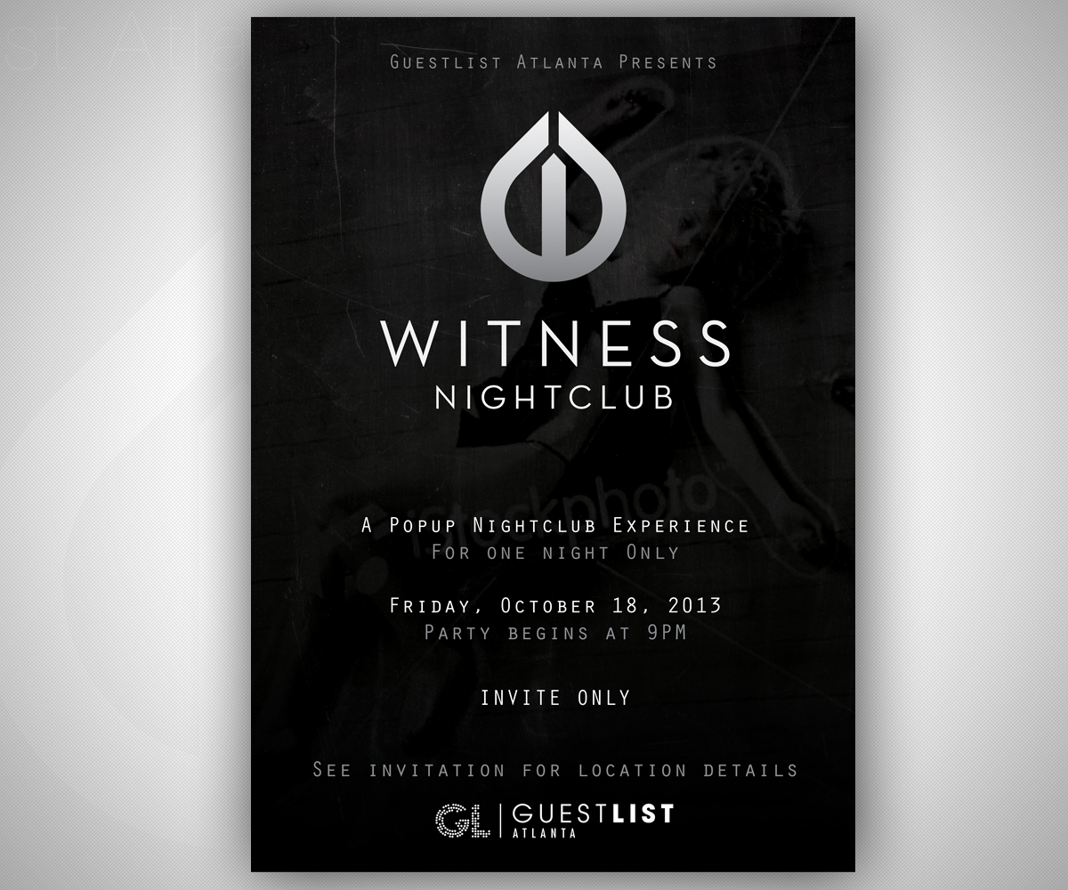 Flyer Design by neboica for Guestlist | Design #2358679