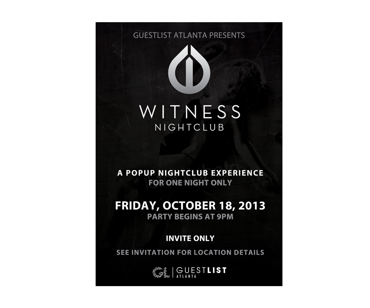 Flyer Design by neboica for Guestlist | Design #2402923