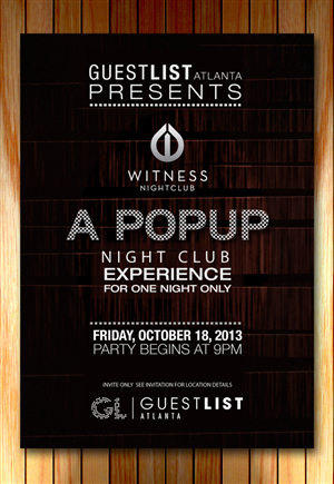 Flyer Design by Sbss for Guestlist | Design: #2361208