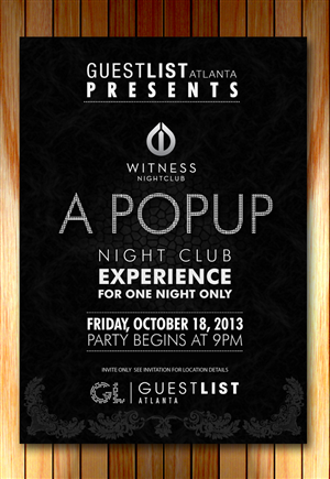 Flyer Design by Sbss for Guestlist | Design: #2361544
