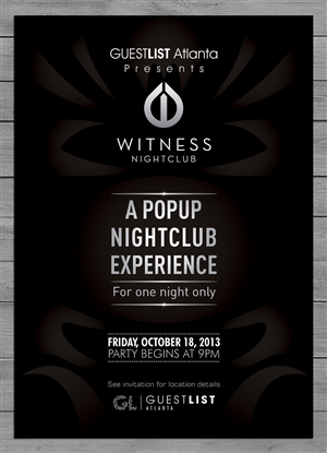 Flyer Design by Sbss for Guestlist | Design: #2390299