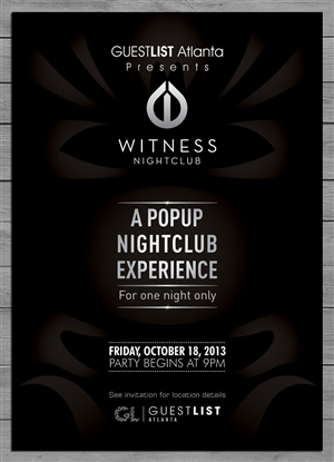 Flyer Design by Sbss for Guestlist | Design: #2397606