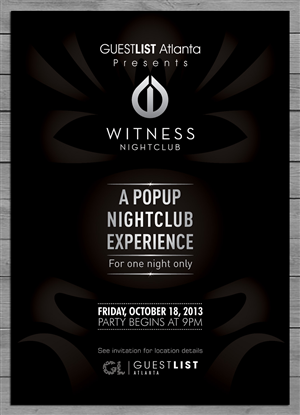 Flyer Design by Sbss for Guestlist | Design: #2397671