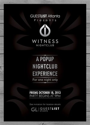Flyer Design by Sbss for Guestlist | Design: #2400951