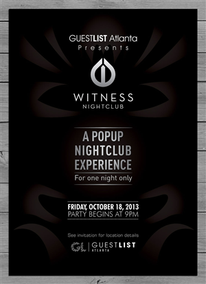 Flyer Design by Sbss for Guestlist | Design: #2400979