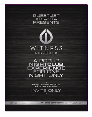 Flyer Design by MasterMind for Guestlist | Design: #2379916