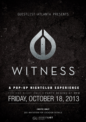 Popup Nightclub Grand Opening Flyer