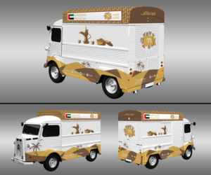 Food Truck Branding, design and 3D perspective | Diseño Gráfico por WanWan
