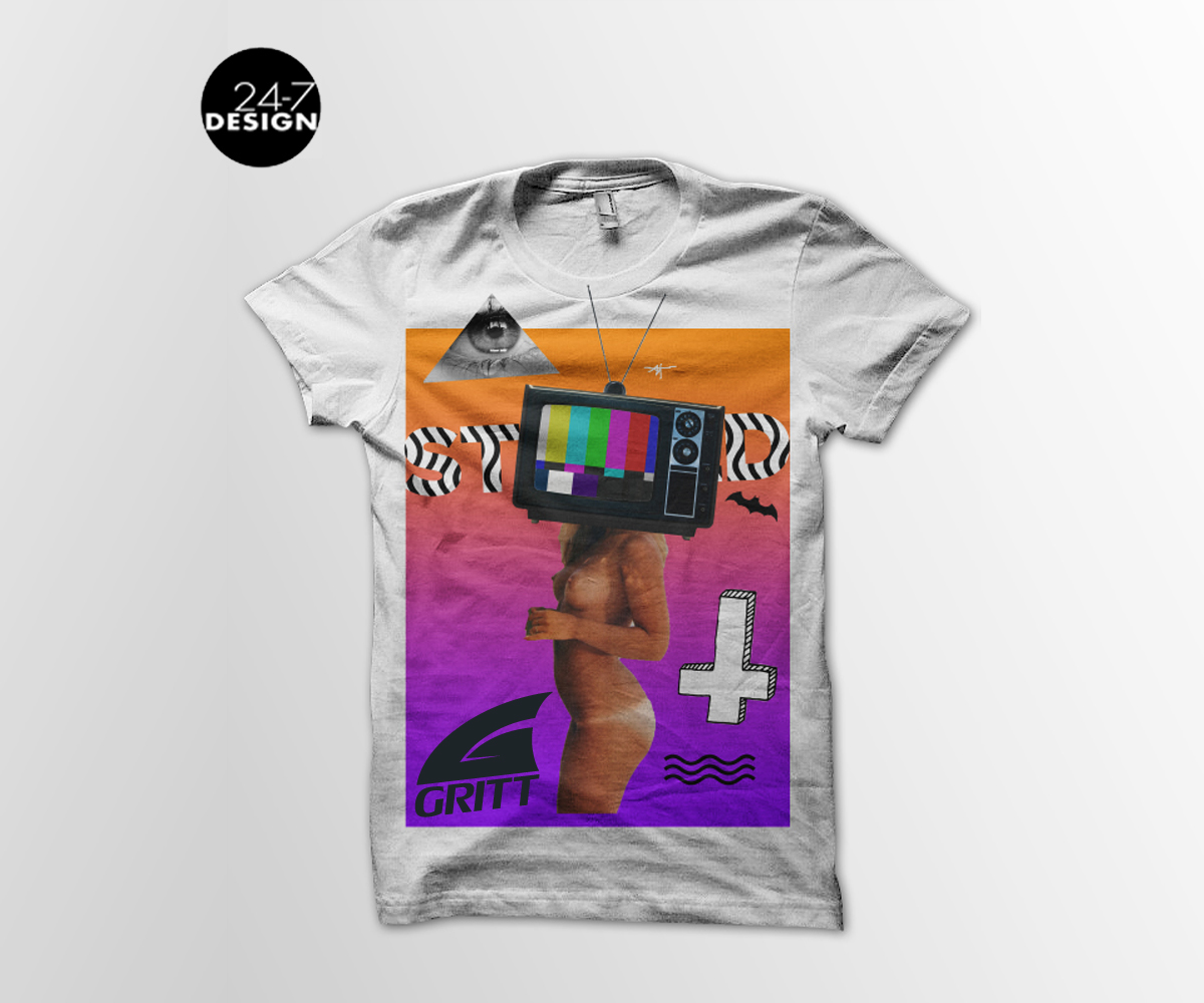 T-shirt Design by 24-7 DESIGN for this project | Design #2412537