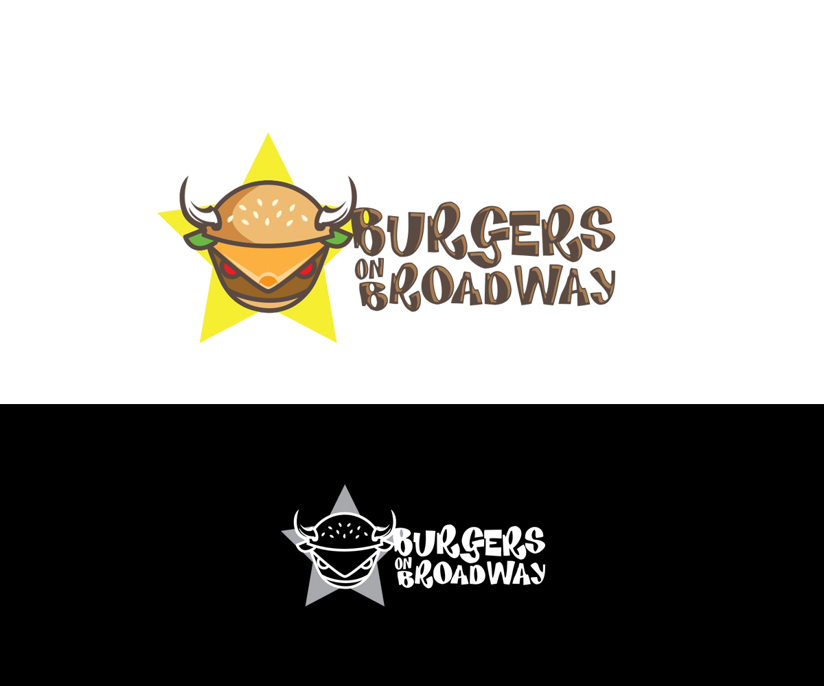 Logo Design by GenArt for Burgers on Broadway | Design #11901490