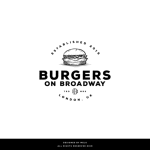 Logo Design by Dreams.MELO for Burgers on Broadway | Design: #11888488