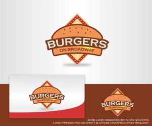 Logo Design by alvinnavarra for Burgers on Broadway | Design: #11897149